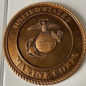 Marine Corps stepping g stone or plaque